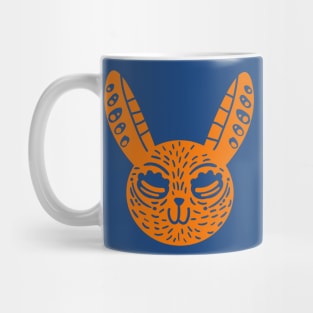 Colorful Alebrije Rabbit Head Mug